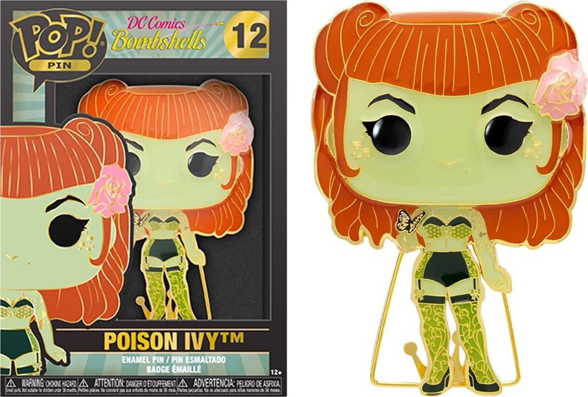 Funko Pop! Pins: Dc Comics - Poison Ivy With Chase (Styles May Vary)