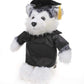 Plushland Plush Stuffed Animal Toys 12 Inches Present Gifts for Graduation Day  Personalized Text  Name or Your School Logo on Gown  Best for Any Grad School Kids (Graduation Husky Black Gown)