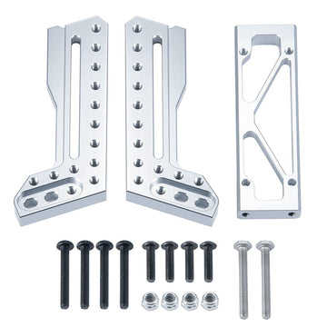 Rclioln Aluminum Front And Rear Damper Shock Mount For Axial Wraith 90018 1/10 Rc Truck Car (Rear)