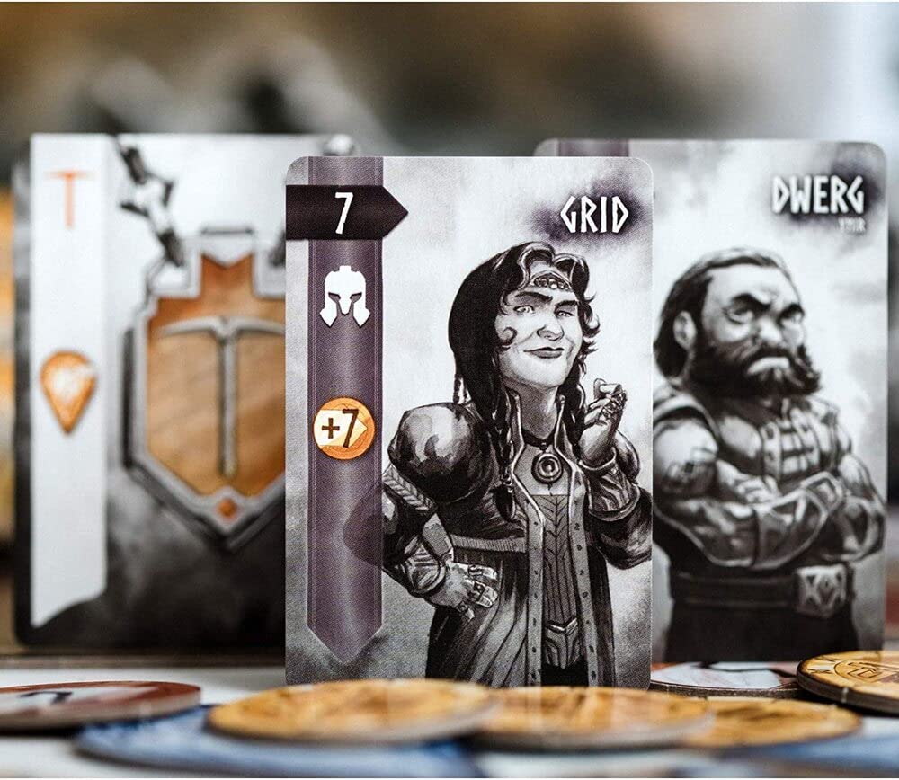 Grrre Games Nidavellir Base Game | Strategy Game For Teens And Adults | Ages 10+ | 2 To 5 Players | 45 Minutes