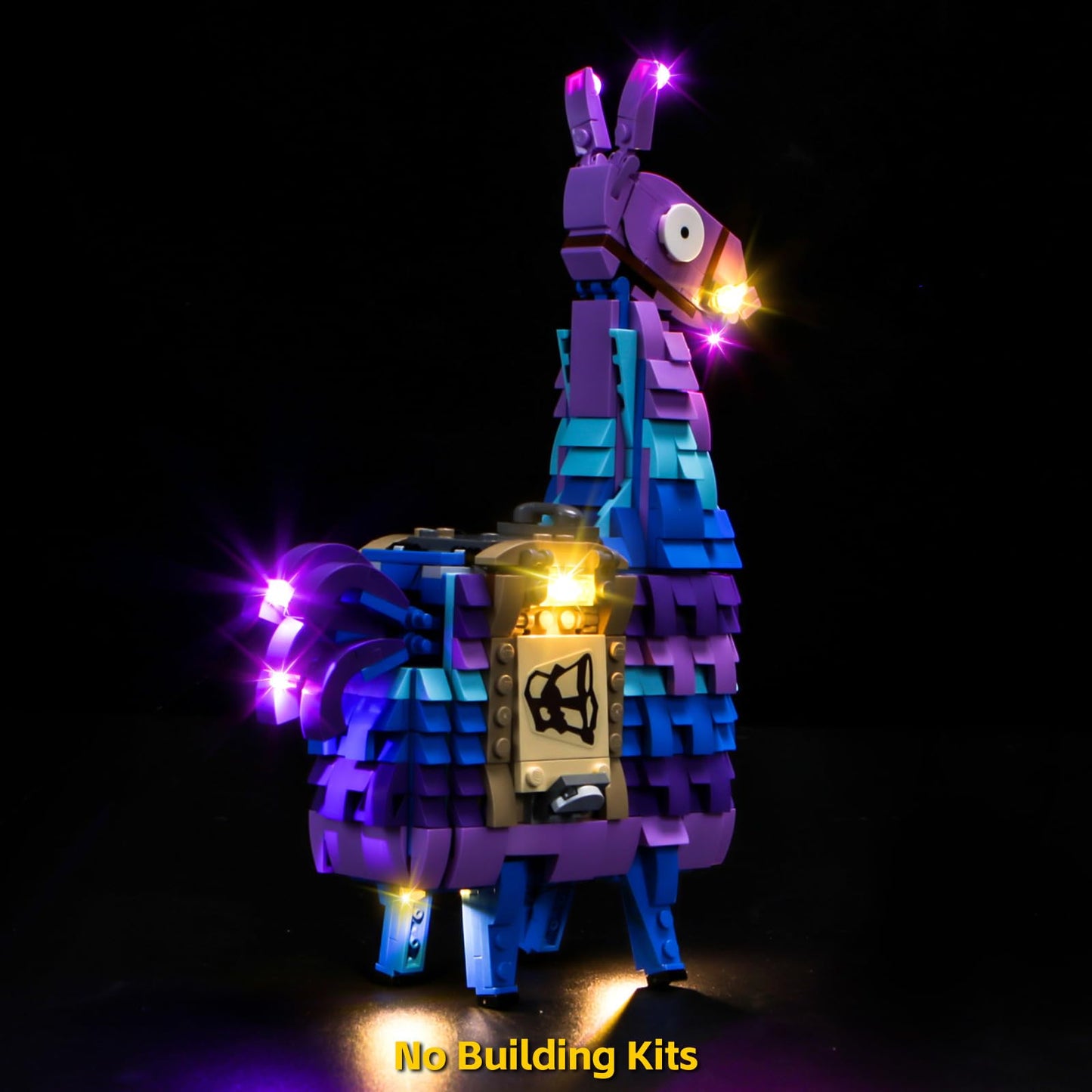 BrickBling LED Light Compatible with Lego Fortnite Supply Llama, Creative Lighting Kit Compatible with Lego 77071 (No Model)