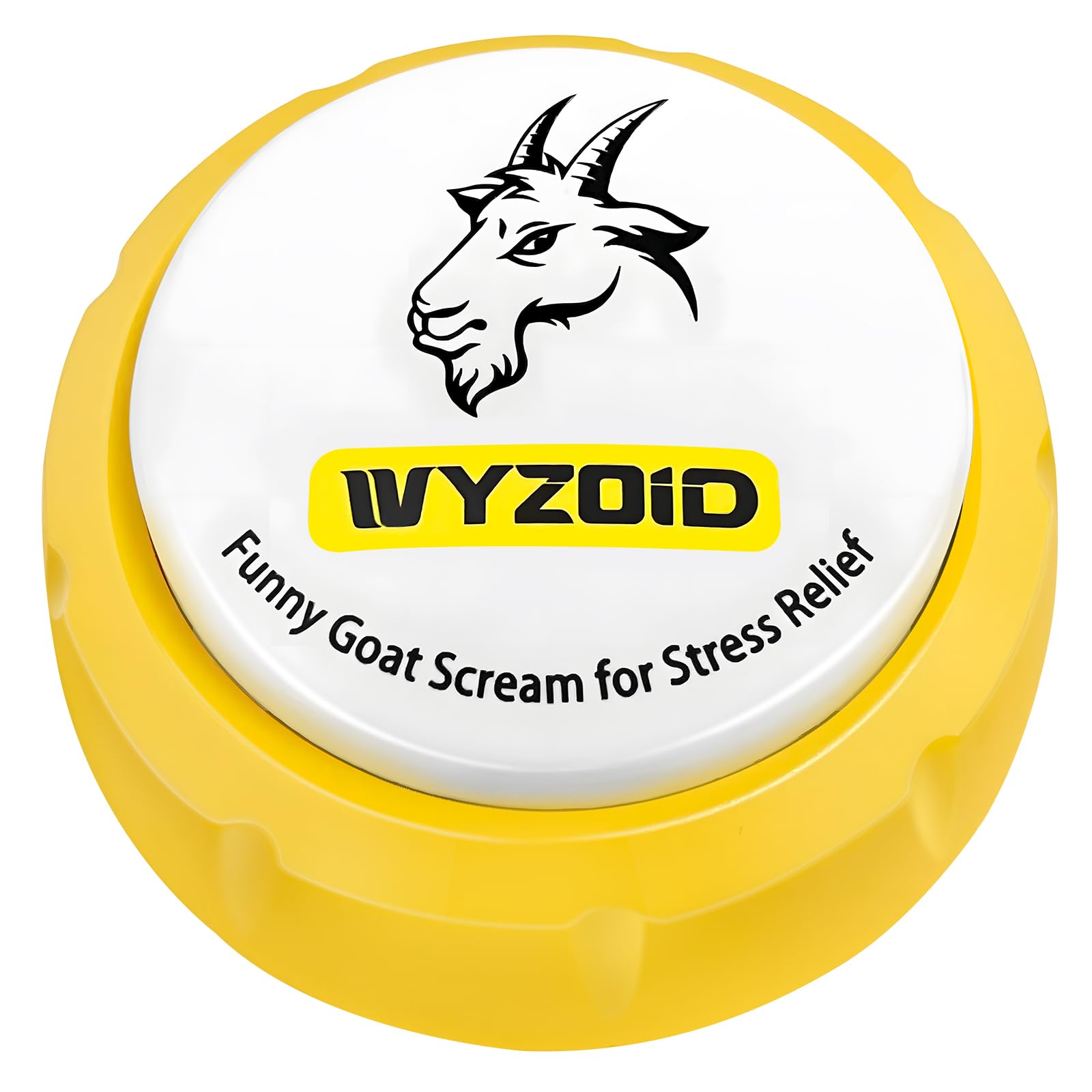 Wyzoid Screaming Goat, Screaming Desk Toy Talking Button,Make Funny Screaming Goat - Provide Interesting Gifts For Friends And C