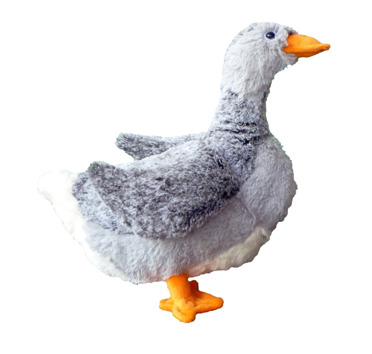 Adore Plush Company 13" Grey Goose Stuffed Animal Plush Toy - Soft Fabric Plush Toy
