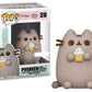 Funko POP! Pusheen The Cat #28 Vinyl Figure - Pusheen with Cupcake, White Exclusive
