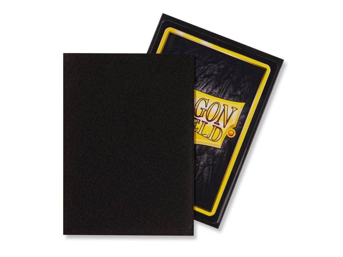 5 Packs Dragon Shield Matte Black Standard Size 100 Ct Card Sleeves Value Bundle!
