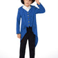 Besserbay Halloween Boys Steampunk Gothic Renaissance Medieval Jacket Retro Vampire Tailcoat Blue 4 Years