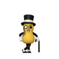 Funko Pop! Ad Icons Mr. Peanut Figure - Standard Size, Cream Plastic, Model 52924