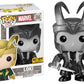 5Star-Td Funko Pop! Marvel Black/White Loki With Helmet Figure #36 Hot Topic Exclusive