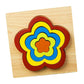 CALANDIS?Geometric Jigsaw Puzzle Kids Preschool Educational Toy Gift Flower | Preschool Toys & Pretend Play