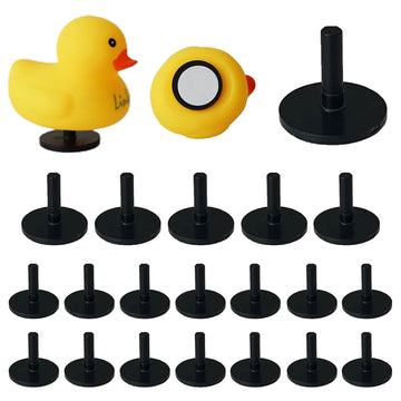 Teyouyi Duck Plug - Rubber Duck Mount, Flock Locker Holder For Jeep Dash, Gift For Jeep Lovers, Black