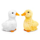 Zhongxin Made Simulation Cole Duck Plush Toy Stuffed Animal - 12 Inch Simulation White Call Duck Doll Plush Toys As Gift For Your Kids (Yellow And White Duck)