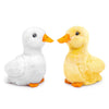Zhongxin Made Simulation Cole Duck Plush Toy Stuffed Animal - 12 Inch Simulation White Call Duck Doll Plush Toys As Gift For Your Kids (Yellow And White Duck)