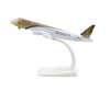 Toytle Gulf Air Airbus A320 16 Cm Size Diecast Alloy Metal Aircraft Aeroplane Model