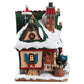 Lemax The Claus Cottage - Battery Operated 4.5V, Multicolor Polyresin Decoration, Model #75292