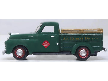 Oxford Diecast 1948 B-1B Pickup Truck Green Railway Express Agency 1/87 (Ho) Scale Diecast Model Car 87Dp48004