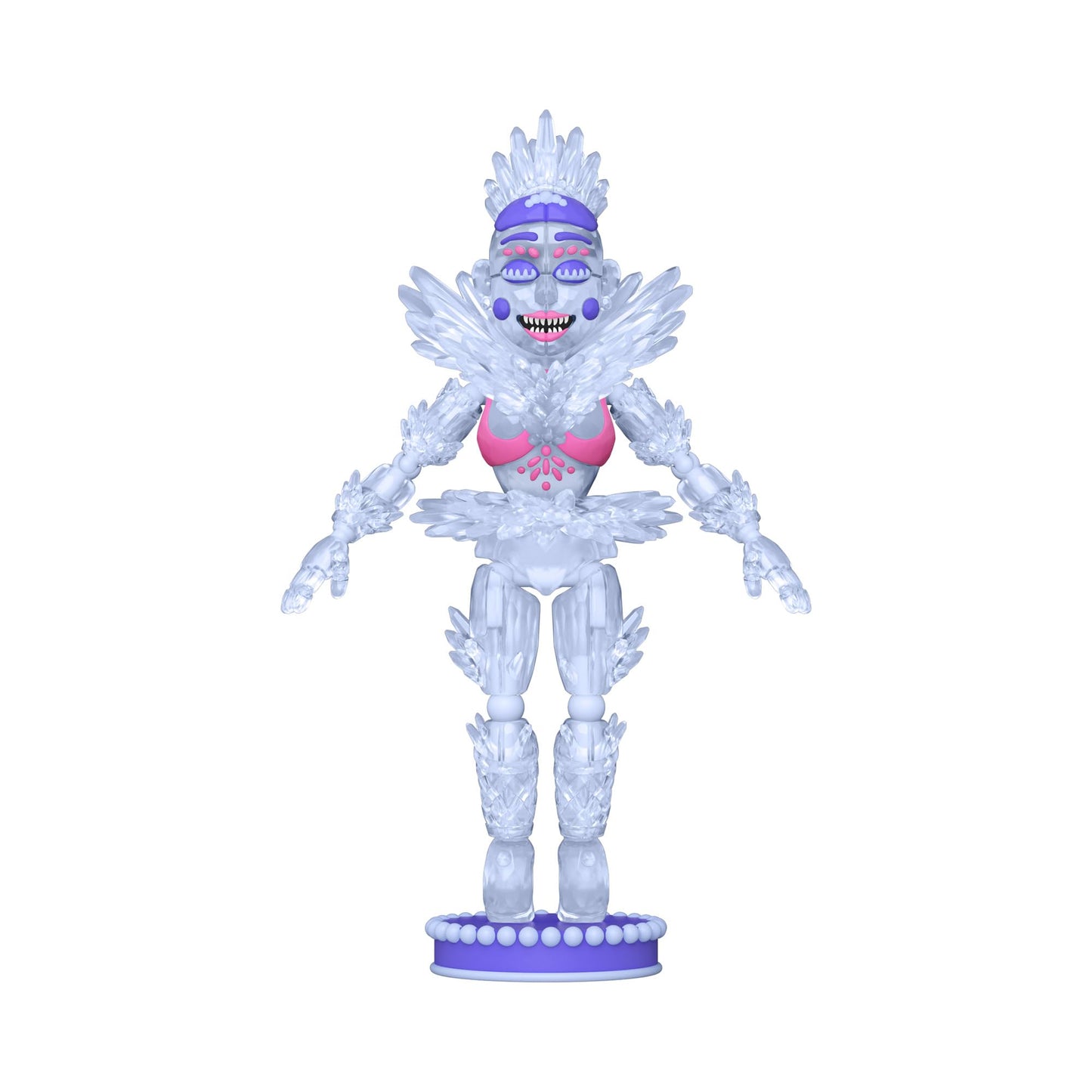 Funko Arctic Ballora Action Figure - Limited Edition - Vinyl - One Size - White with Light Blue - Model 66632