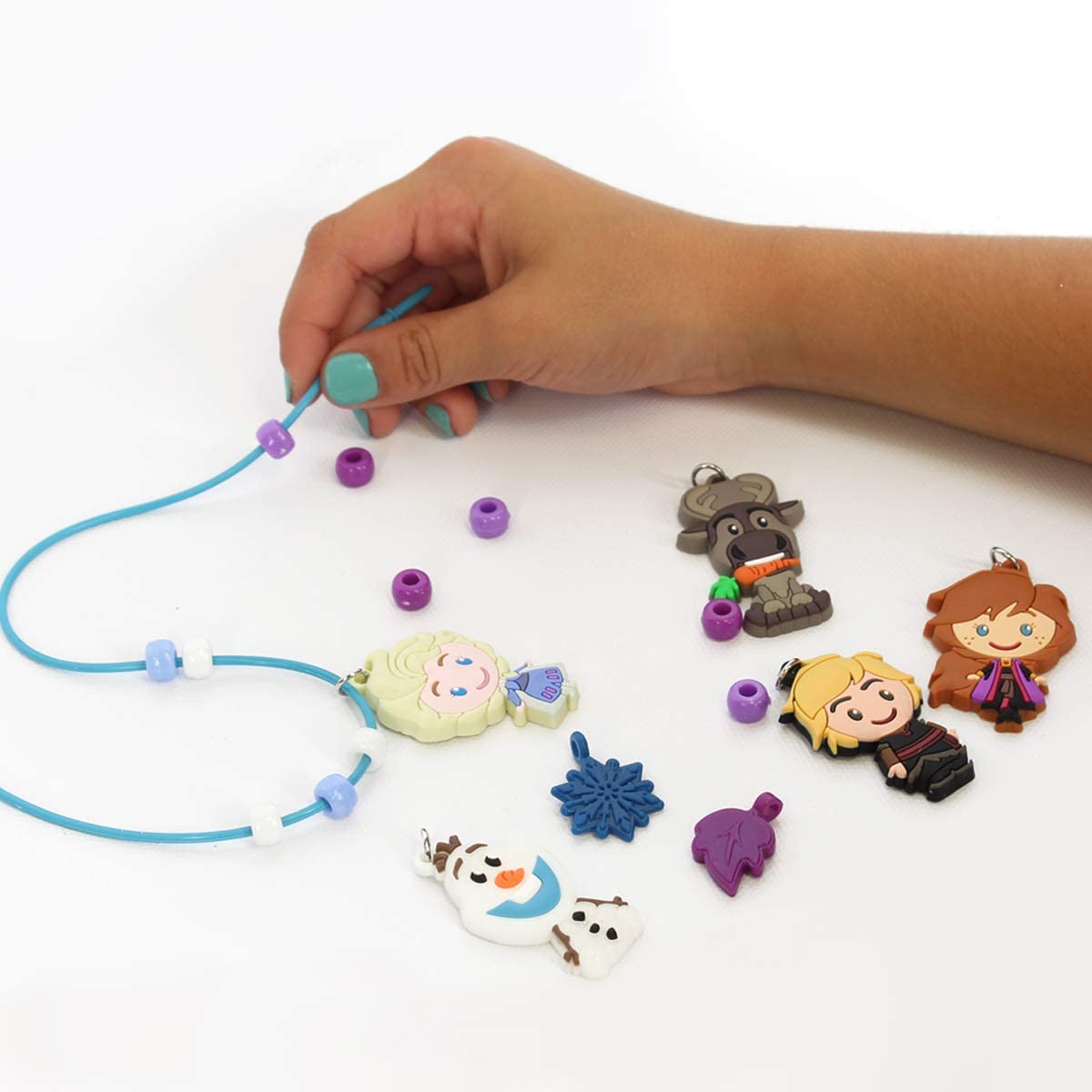 Snow Queen Necklace Activity Set For Kids who like Frozen
