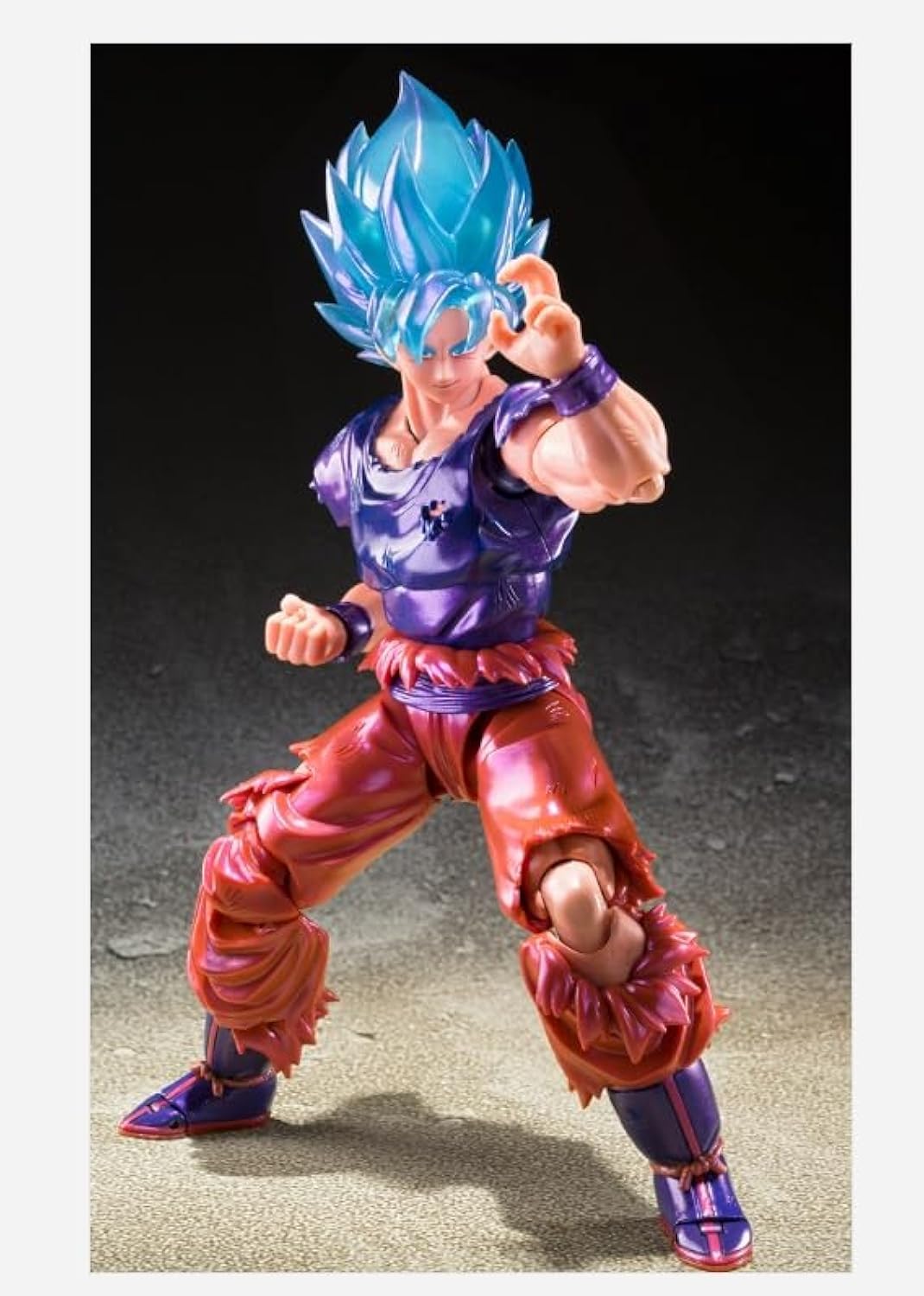 Generic V Jump 30th S.H.Figuarts Super Saiyan God Son Goku Kaioken Kaio-Ken Japanese, Black