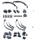 RCHUBAM RC Steel Leaf Spring Suspension Bar for 1/14 Tamiya Tractor Truck Trailer Car