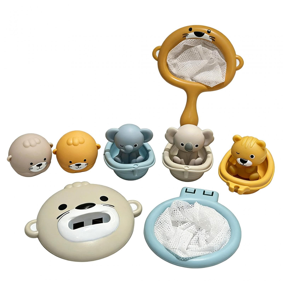 EcomistiqOtter Bath Toys Fine Motor Skills Cartoon Hand Eye Coordination Bathtub Toys|Baby|Bathing & Grooming|Bathing Accessorie
