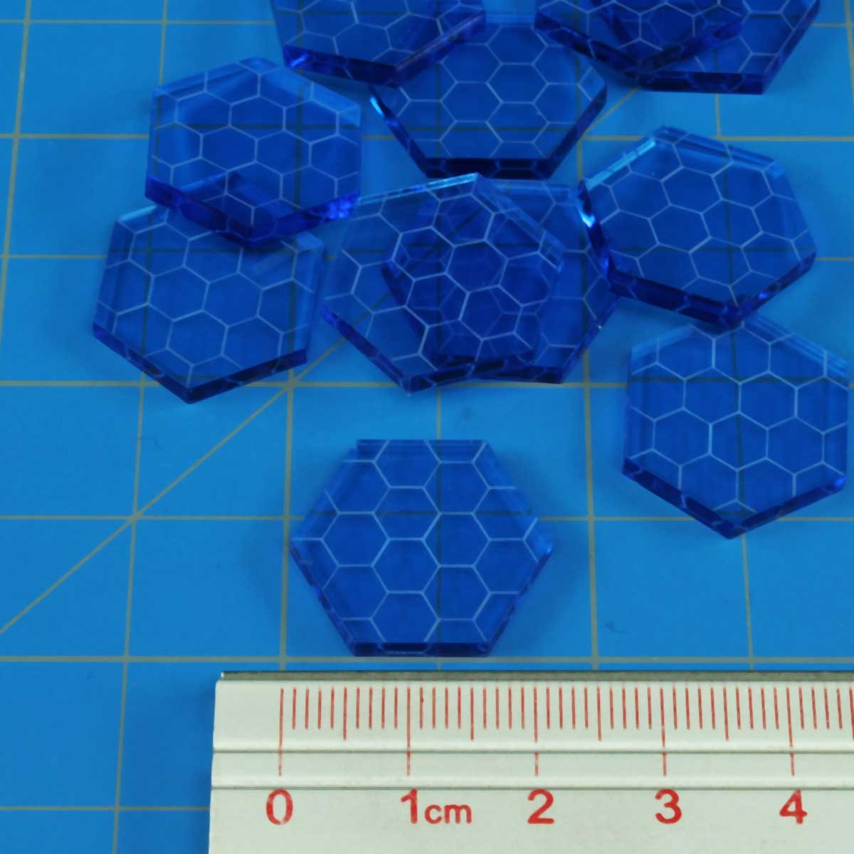 Litko Space Shield Tokens, Fluorescent Blue (10)