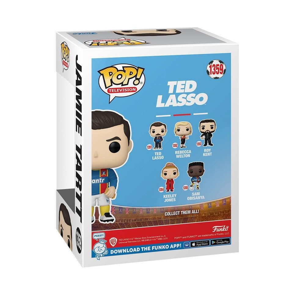 Funko POP! Television Jamie Tartt with Toy Soldier, Target Exclusive, 4.05" Vinyl Figure, Blue, Model FUN71334