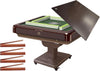 Folding Automatic Mahjong Table 40Mm American Mahjong Numbered Tiles Foldable Style With 2 Sets Of Tiles + 4 Racks Built-In Hard
