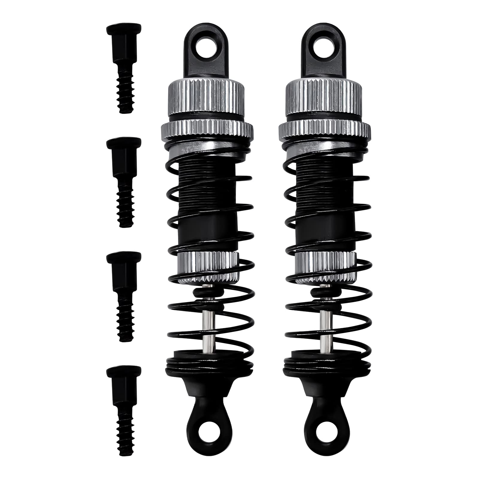 Abendor 2Pcs/Set PX9200 Oil Buffer Shock Absorber PX9200-18 for 1/12 1/10 9200 9200E 9205E 9206E HB101 HS101 RC Car Truck Spare 