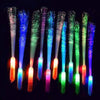 BouQuw 25 Pack Glow Sticks Mardi Gras Party Supplies ,Glow in the Dark Party Supplies,3 Models Flashing Sticks, Fiber Optic Wand