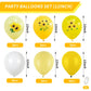 Sunflower Balloons, 12 Inch Sunflower Printed Balloons Yellow Pastel Yellow White Sunflower Balloons For Sunflower Themed Baby S
