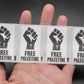 50PCS Free Palestine Stickers Bulk lot Decals Labels