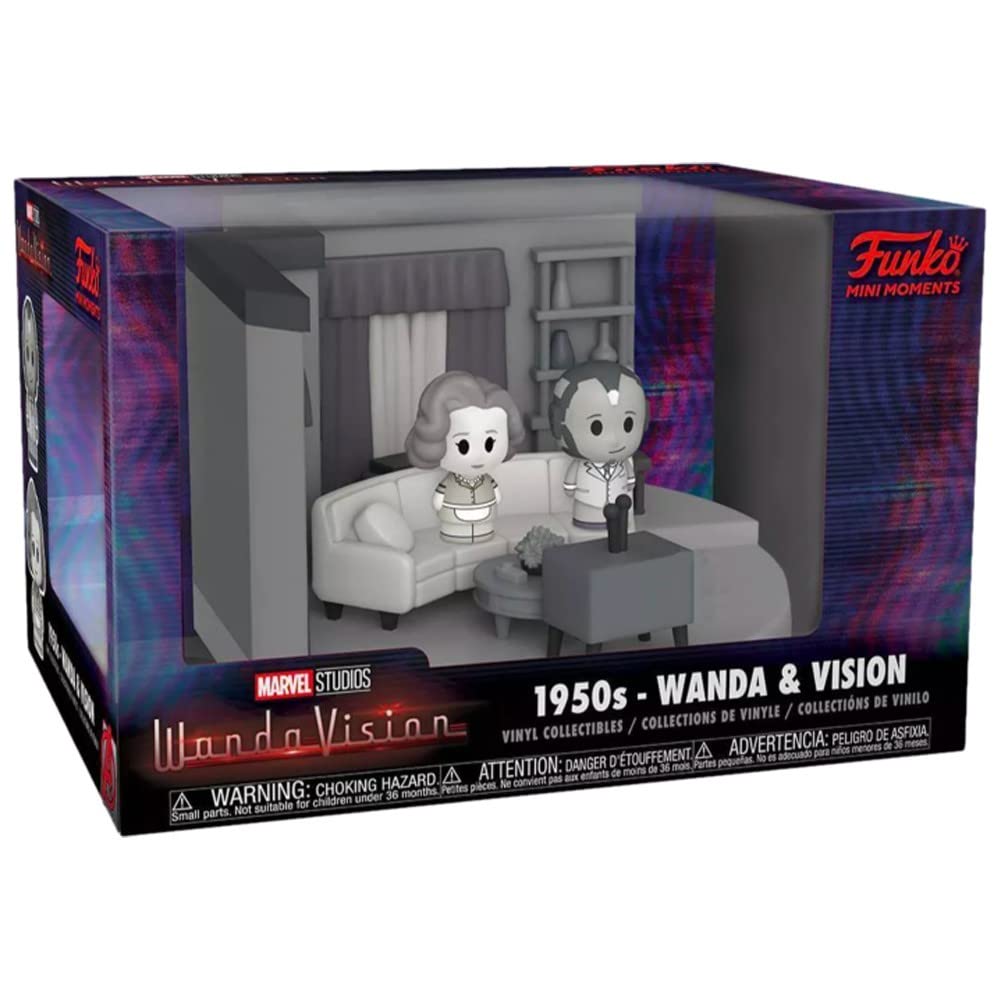 Funko Mini Moments Collectable Vinyl Figure - Marvel Wanda Vision - 50's - Multicolour - Model 60664 - Gift for Kids & Adults