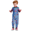 Hikaruer Chucky Costume For Kids Horror Film Dress Up Halloween Toddler Ghost Costume Child'S Cospaly Suit (Large)