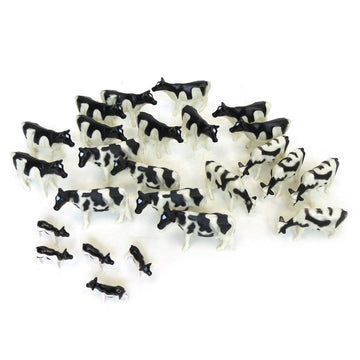 Ertl 1/64Th 25 Pack Of Holstein Cattle Zfn12662
