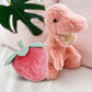 Mon Ami Berry Soft Stuffed Plush Toy - 7   , Handcrafted Squishable Fruit Plushie, Use As Toy Or Nursery Room D  Cor, Great Gift