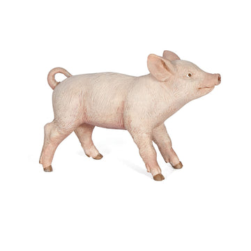 Papo -Hand-Painted - Figurine -Farmyard Friends -Female Piglet -51136 - Collectible - For Children - Suitable For Boys And Girls - From 3 Years Old, Pink
