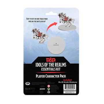 Wizkids D&D Idols Of The Realms: Essentials - Players Pack - 2D Set