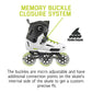Rollercutting edge Lightning 110 Unisex mature-themed Urban Inline Skate  White and Black
