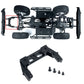 RCLIONS Front&Rear Bumper Mount Stand CNC Aluminum Alloy for AXIAL SCX10 II 90046 1/10 RC Crawler Car Upgrades