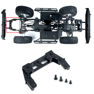 RCLIONS Front&Rear Bumper Mount Stand CNC Aluminum Alloy for AXIAL SCX10 II 90046 1/10 RC Crawler Car Upgrades
