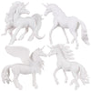 Toddmomy Paint Your Unicorn DIY Painting Kit - Decorate and Draw 3D Toys for Kids - Art and Craft Set