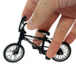 kidbeile Mini Finger Bike Toy - Alloy Mountain Bicycle Model with Tools, Movable Parts, Gift for Kids & Collectors (Black)