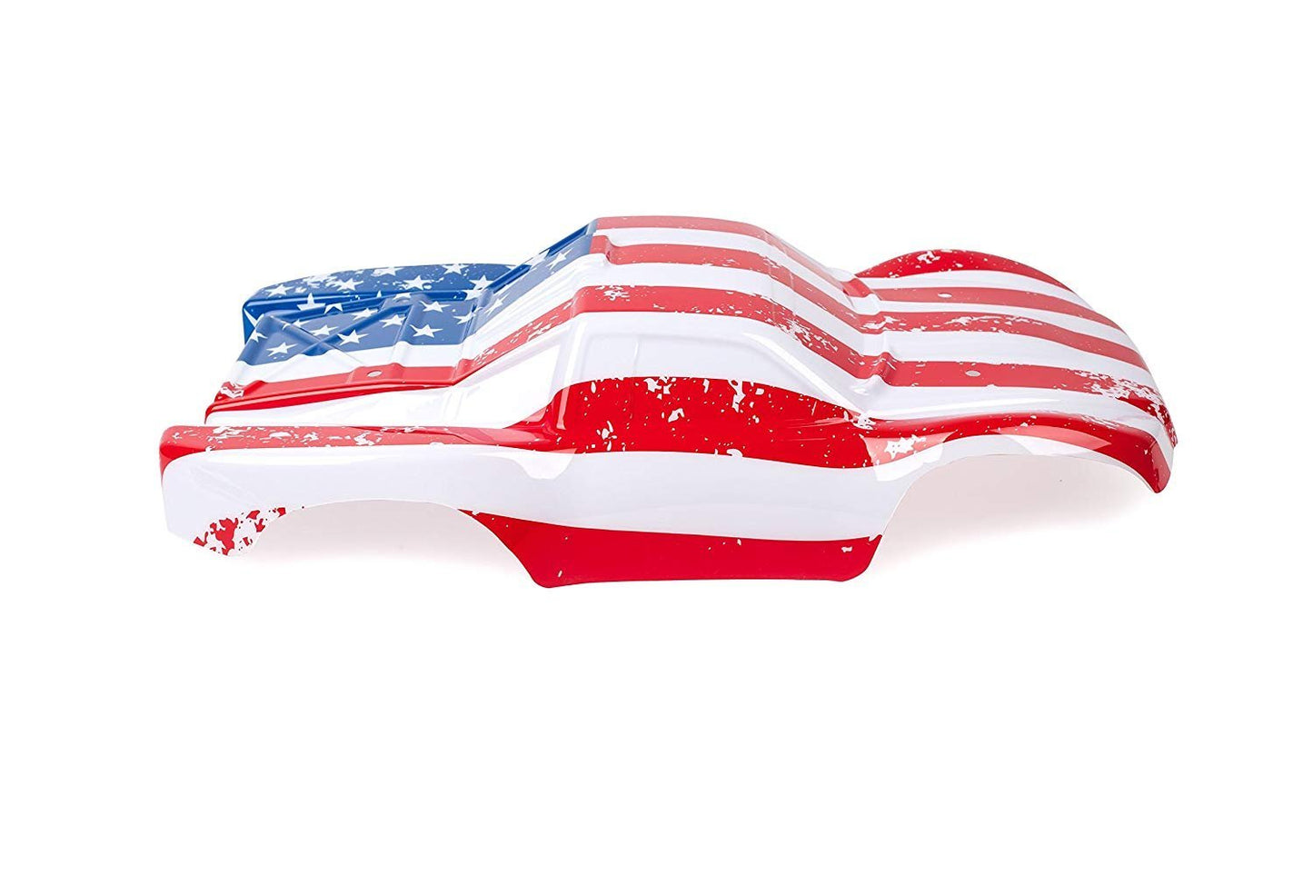 SummitLink Compatible Custom Body Flag Star Style Replacement for 1/10 Scale RC Car or Truck (Truck not Included) SS-FS-01