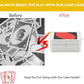 U/N Card Case Holder Designed For Classic U/N Card Game, Holds 108 Pcs U/N Card For Classic U/N Deck, And So On, 3.93 X 2.6X 1.5