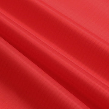 9Km Dwlife Nylon Ripstop Fabric, Red 60X196 Inch, 40D Waterproof, Lightweight, Windproof, Bulk Fabric For Kite, Tent, Flag, Bag,