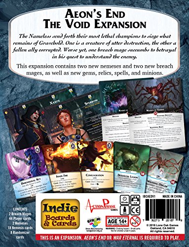 Aeons End The Void By Indie Boards And Cards, Strategy Board Game
