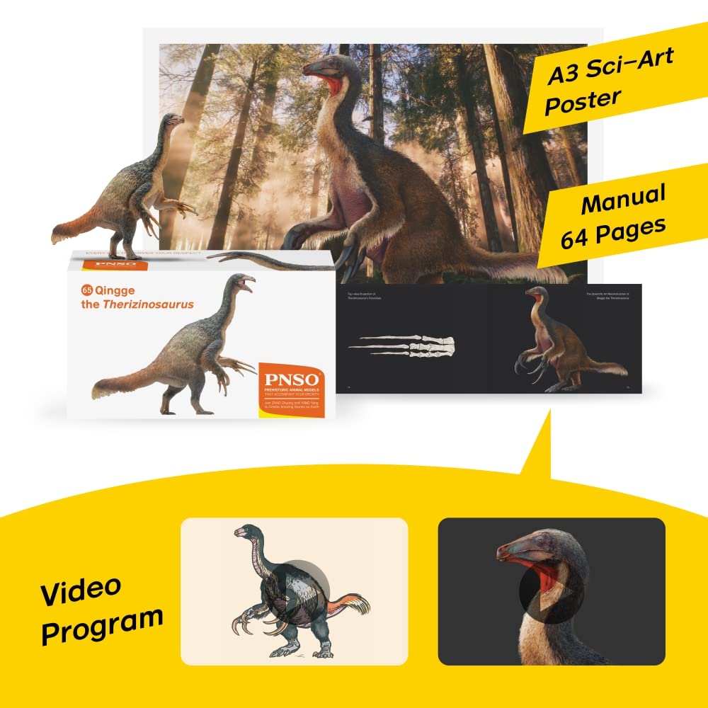 PNSO Prehistoric Dinosaur Models (65 Qingge The Therizinosaurus)