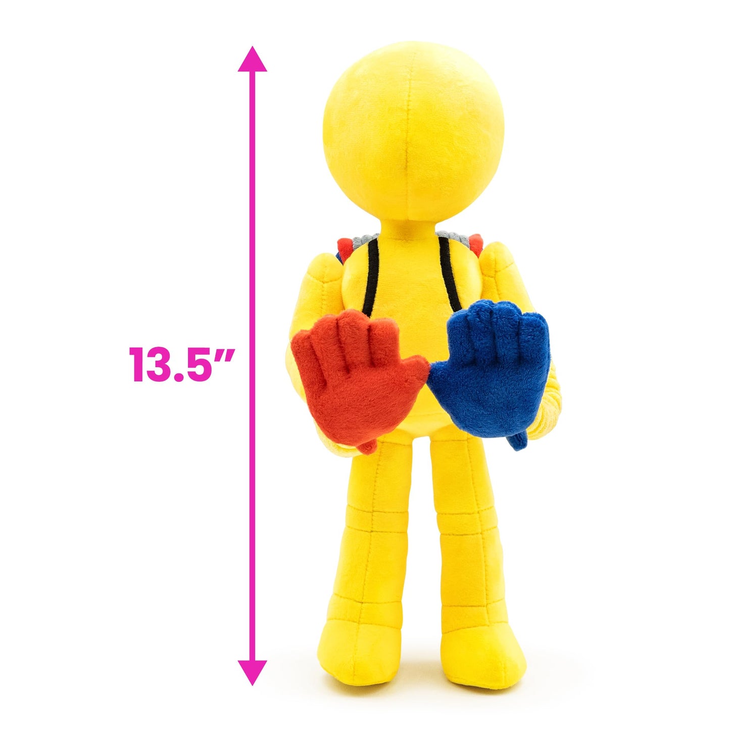 Poppy Playtime Player Avatar Plush Doll - Collectible Toy For All Ages (Player Avatar Plush)