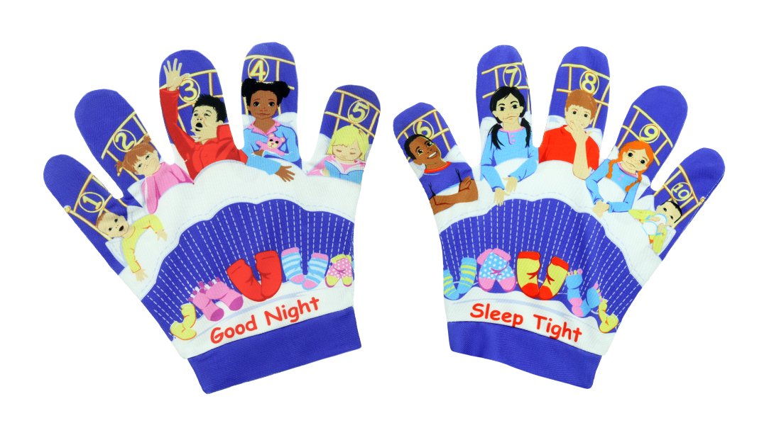 The Puppet Company Favourite Song Mitts Ten In A Bed Hand Puppet