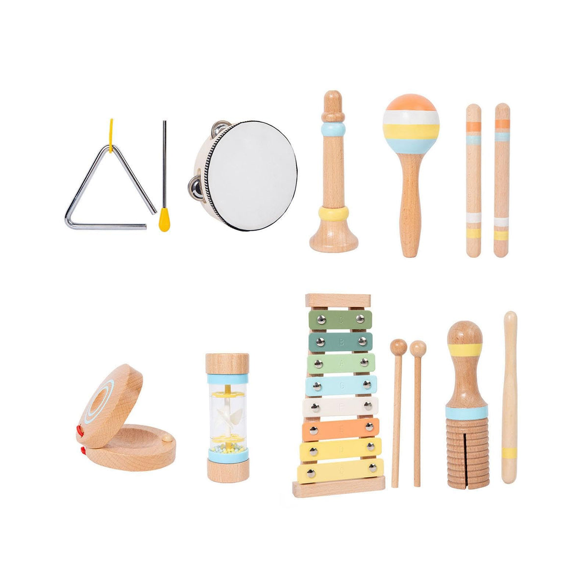 Enakshi Kids Musical Instruments Early Learning Musical Toy For Kids Children Babies 9Pc|Toys & Hobbies | Educational | Music & 